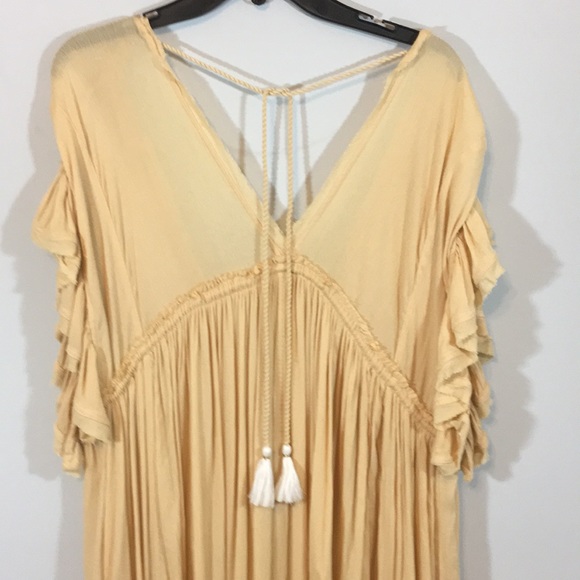 NWT Free People Garbanzo Will Wait maxi dress Boho - Picture 12 of 13